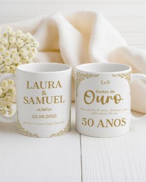 Pacote de Artes Canecas Bodas de Casamento