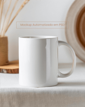 Mockup PSD para Canecas Automatizado M2