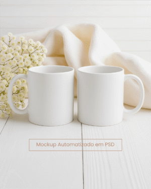 Mockup PSD para Canecas Automatizado M5